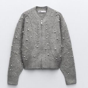 New Zara pearl jacket